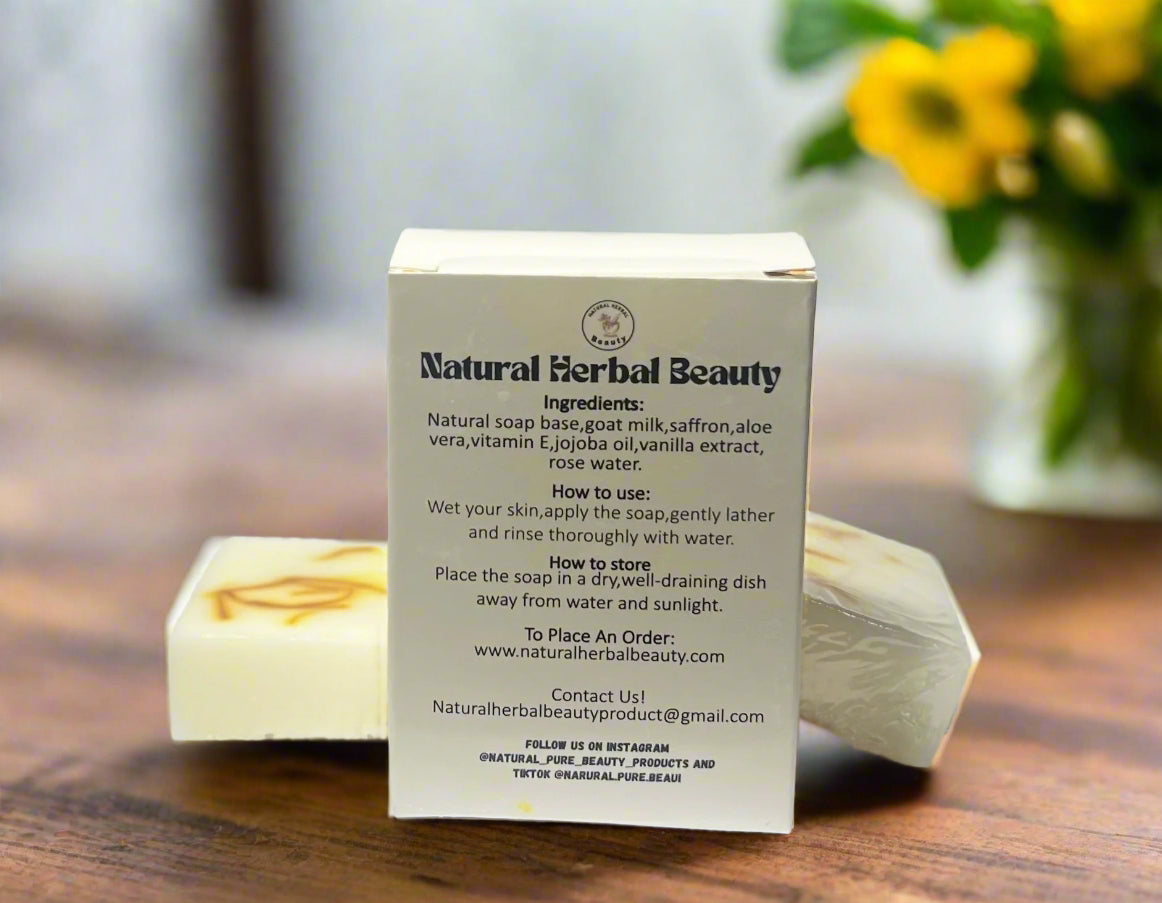 Goat Milk and Saffron Bar Soap